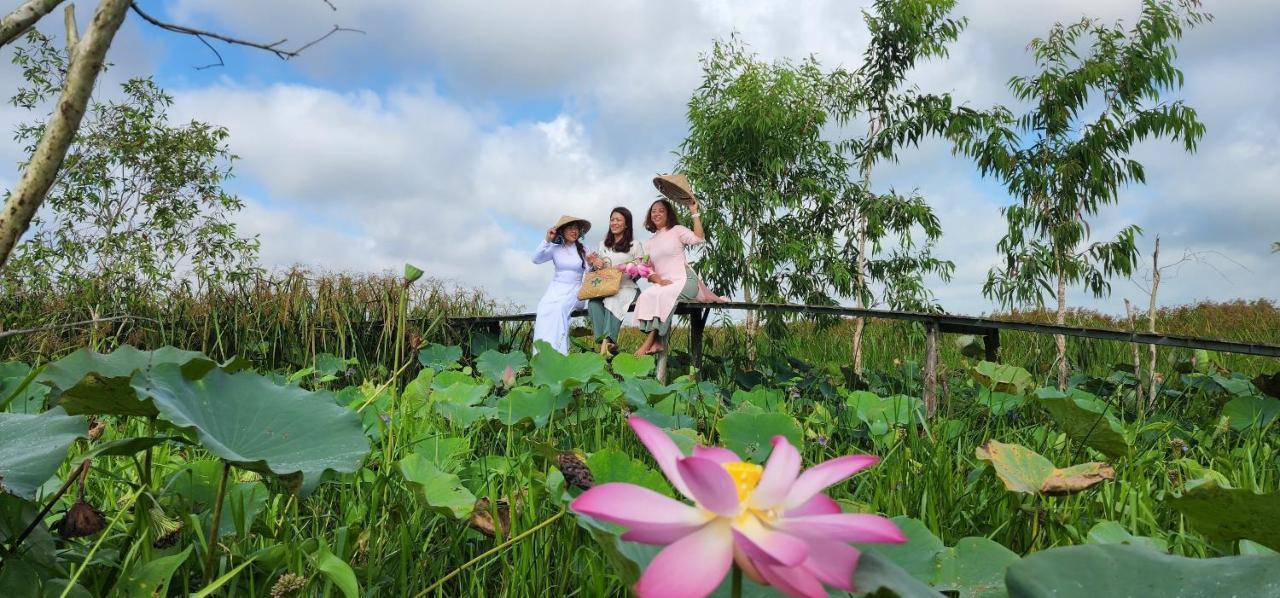 Viet Mekong Farmstay Tràm Chim Exterior foto